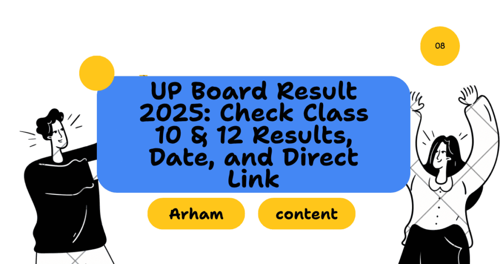 UP Board Result 2025: Check Class 10 & 12 Results, Date, and Direct Link