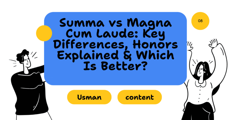 Summa vs Magna Cum Laude: Key Differences, Honors Explained & Which Is Better?