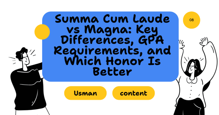 Summa Cum Laude vs Magna: Key Differences, GPA Requirements, and Which Honor Is Better