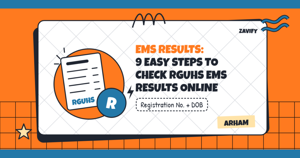EMS Results: 9 Easy Steps to Check RGUHS EMS Results Online