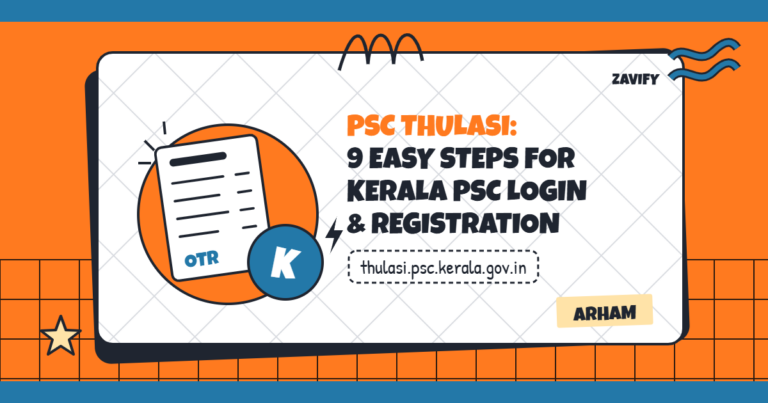 PSC Thulasi: 9 Easy Steps for Kerala PSC Login and One Time Registration
